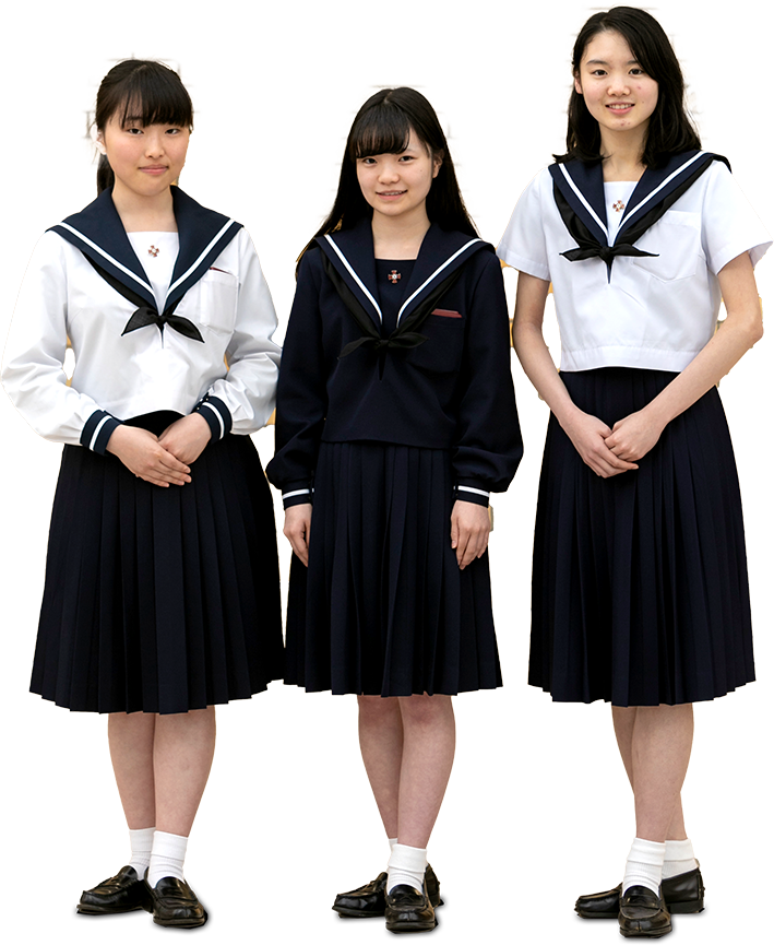 日本で初めて制服として制定された、金城学院のセーラー服。2021年に100周年を迎えます